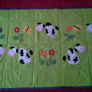 A bikaborjak...Rendelhető bocis ágytakaró és falvédő - baba - mama - babaszoba-dekoráció - falvédő gyerekszobába - Meska.hu