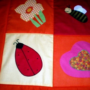 RENDELHETŐ!!! Kandírozott mandarinzselé színű...játszószőnyeg - baba - mama - baba játékok - játszószőnyeg - Meska.hu