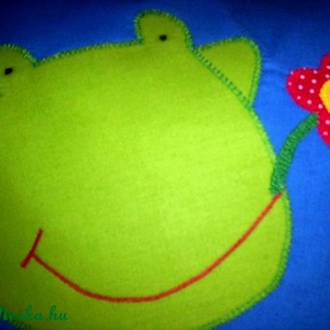 Zsolti, a béka párna -  - Meska.hu