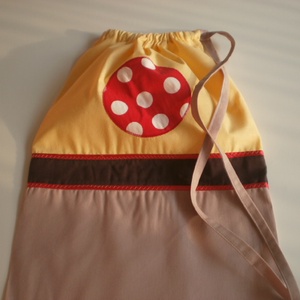  Pöttyös labdás oviszsák- tornazsák szett - játék & sport - ovis felszerelés - ovis szett - Meska.hu