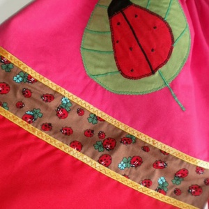 Rendelhető!!! Katicás oviszsák- tornazsák szett - játék & sport - ovis felszerelés - ovis szett - Meska.hu