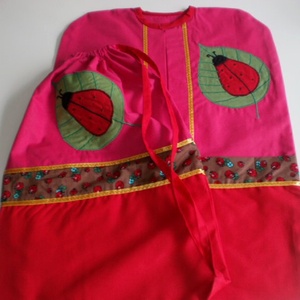 Rendelhető!!! Katicás oviszsák- tornazsák szett, Játék & Sport, Ovis felszerelés, Ovis szett, Patchwork, foltvarrás, Varrás, MESKA