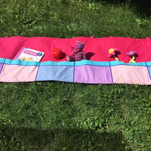 Jégvarázs...Pink falvédő pettyes zsebekkel - otthon & lakás - lakástextil - falvédő - Meska.hu Jégvarázs...Pink falvédő pettyes zsebekkel - otthon & lakás - lakástextil - falvédő - Meska.hu