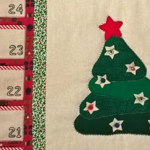 Fenyős adventi naptár - karácsony - adventi díszek - adventi naptár - Meska.hu