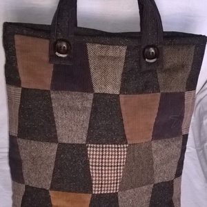 Cserép szatyor - táska & tok - bevásárlás & shopper táska - shopper, textiltáska, szatyor - Meska.hu