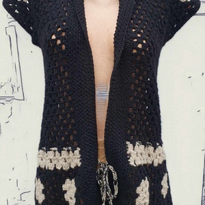 Horgolt mellény - Meska.hu