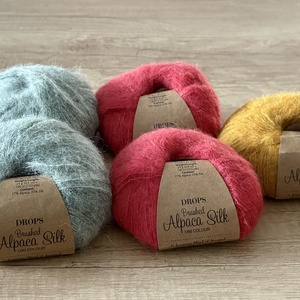 Alpaca Silk , Kellékek & szerszámok, Rövidáru, Fonal, cérna, Gyapjúfonal, , MESKA