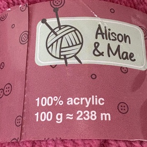 500 gramm, 100 % akril fonal - kellékek & szerszámok - rövidáru - fonal, cérna - kevert fonal - Meska.hu