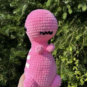 rózsaszín t-rex - Meska.hu