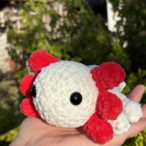 horgolt axolotl - Meska.hu