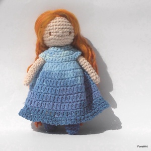 Valborg baba, kézzel készített öltöztethető baba -  - Meska.hu