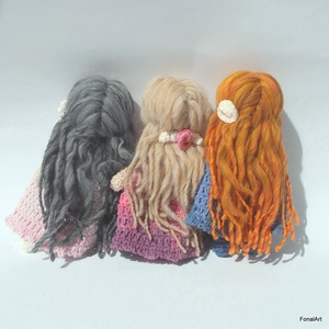 Valborg baba, kézzel készített öltöztethető baba -  - Meska.hu