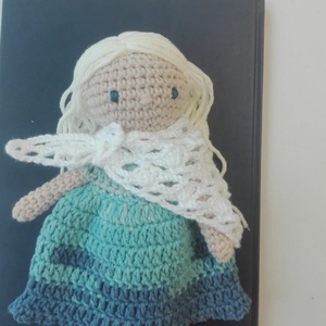 Angyalka baba, kézzel készített öltöztethető baba -  - Meska.hu