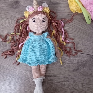 Írisz, unikornis lány - Meska.hu