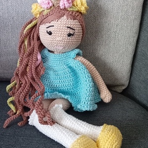 Írisz, unikornis lány - játék & sport - baba & babaház - baba - Meska.hu