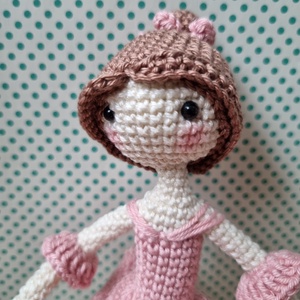 Horgolt balerina amigurumi - játék & sport - baba & babaház - baba - Meska.hu