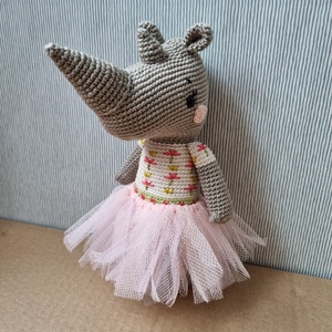 Horgolt orrszarvú amigurumi - Meska.hu