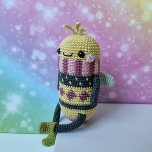 Horgolt méhecske amigurumi - Meska.hu