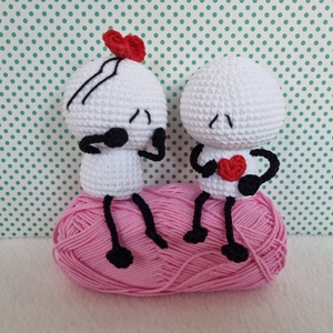 Horgolt Bigli Migli amigurumi - Meska.hu