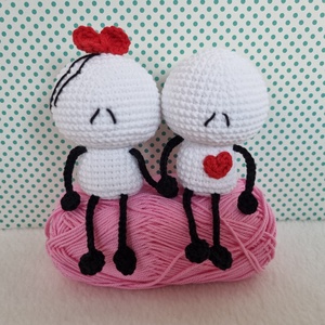 Horgolt Bigli Migli amigurumi - játék & sport - plüssállat & játékfigura - más figura - Meska.hu