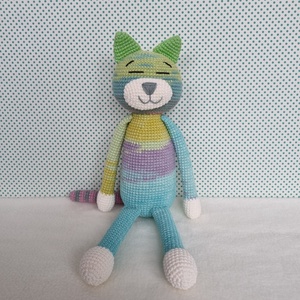 Horgolt macska amigurumi #4 - Meska.hu