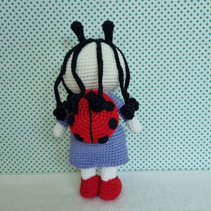 Horgolt Babóca amigurumi - játék & sport - plüssállat & játékfigura - plüss mesefigurák - Meska.hu