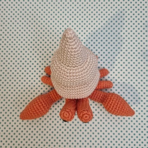 Horgolt rák amigurumi - játék & sport - plüssállat & játékfigura - más figura - Meska.hu