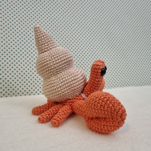 Horgolt rák amigurumi - játék & sport - plüssállat & játékfigura - más figura - Meska.hu