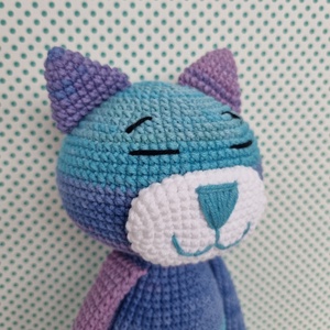 Horgolt macska amigurumi #6 - játék & sport - plüssállat & játékfigura - cica - Meska.hu