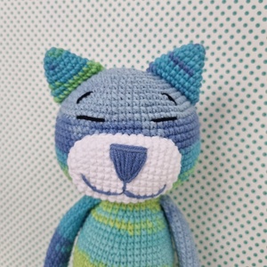 Horgolt macska amigurumi #7 - játék & sport - plüssállat & játékfigura - cica - Meska.hu