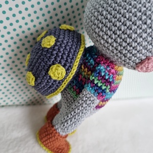 Horgolt teknős amigurumi - játék & sport - plüssállat & játékfigura - más figura - Meska.hu
