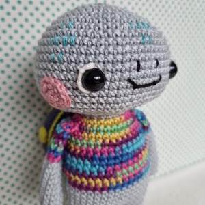 Horgolt teknős amigurumi - játék & sport - plüssállat & játékfigura - más figura - Meska.hu