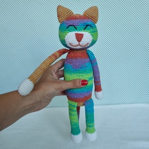 Horgolt macska amigurumi #14 - Meska.hu