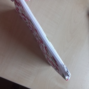 Epres vászon neszeszer, kozmetikai táska, cipzáros tároló - táska & tok - neszesszer - Meska.hu