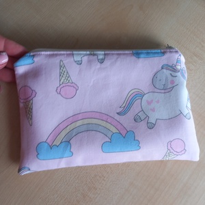 Unicornisos vászon neszeszer - táska & tok - neszesszer - Meska.hu