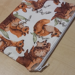 Erdei állatmintás  neszeszer - táska & tok - neszesszer - Meska.hu