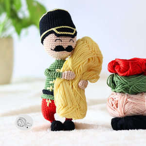 Horgolt huszár - otthon & életmód - dekoráció - dísztárgy - Meska.hu