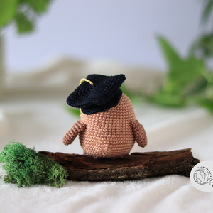 HORGOLÁSMINTA - Amigurumi bagoly, pdf horgolásminta - kellékek & szerszámok - szerszámok, eszközök - eszköz kötéshez, horgoláshoz - Meska.hu