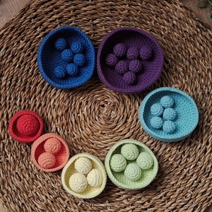 Montessori szortírozó játék - Meska.hu