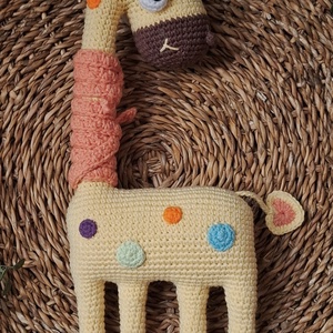 Horgolt zsiráf  - Meska.hu