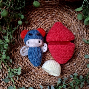 Horgolt játék szett - a légy életciklusa, Játék & Sport, Készségfejlesztő és Logikai játék, Oktató játékok, Horgolás, MESKA