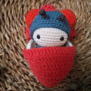 Horgolt játék szett - a légy életciklusa - játék & sport - készségfejlesztő és logikai játék - oktató játékok - Meska.hu