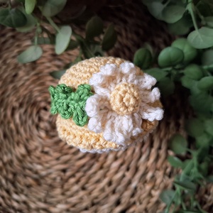 Horgolt kicsi virág baba - Kamilla - játék & sport - baba & babaház - baba - Meska.hu