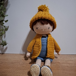 Horgolt fiú baba - Meska.hu