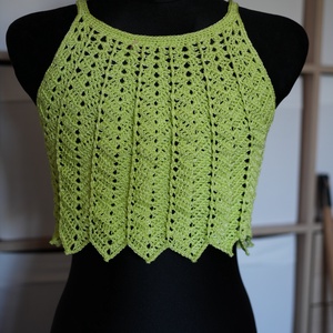 Élénk nyári croptop - ruha & divat - női ruha - top - Meska.hu