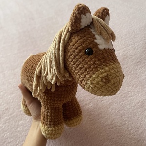 Paci, Játék & Sport, Plüssállat & Játékfigura, Ló, Horgolás, MESKA