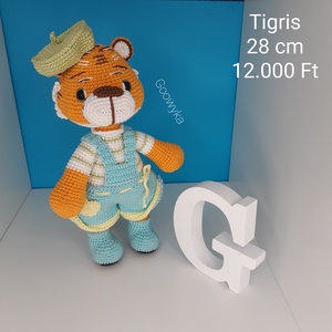 Tigris - játék & sport - plüssállat & játékfigura - cica - Meska.hu