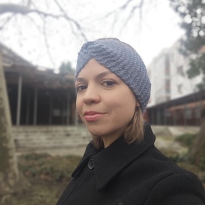 VIHARKK kézzel kötött fejpnt / fülmelegítő  - ruha & divat - sál, sapka, kendő - fejpánt - Meska.hu