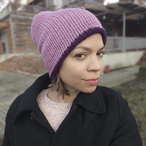 Ki-be fordítható női sapka - ruha & divat - sál, sapka, kendő - sapka - Meska.hu