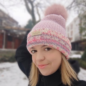 Szeder-inda kötött sapka  - ruha & divat - sál, sapka, kendő - fejpánt - Meska.hu